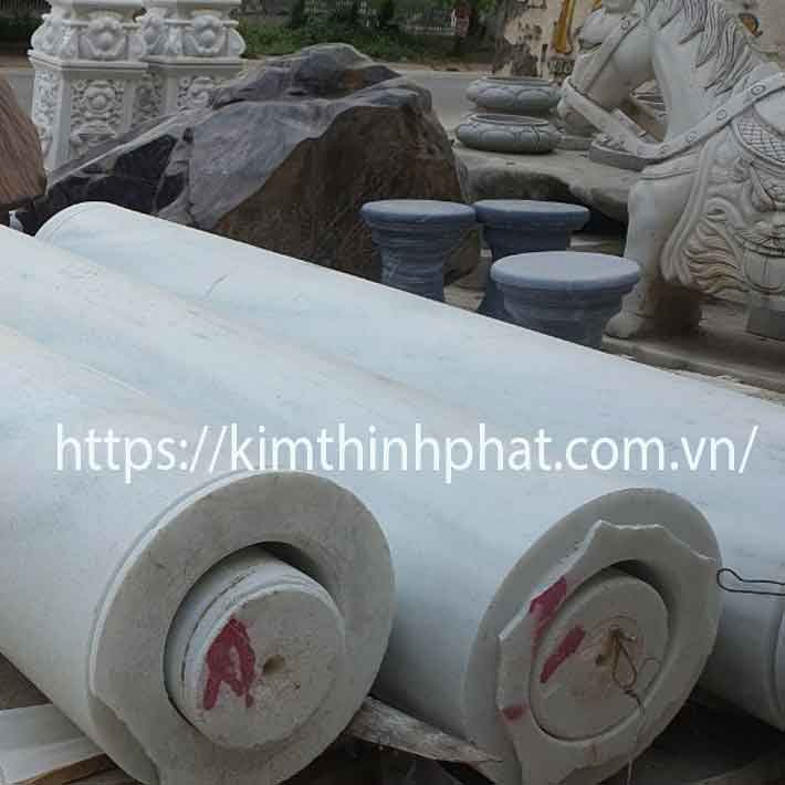Mẫu cột tròn đá marble