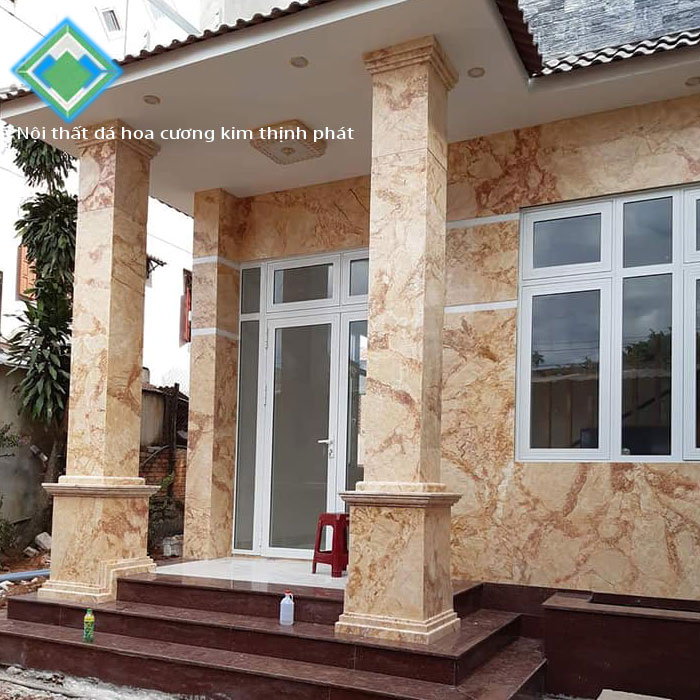 Cột đá hoa cương - vật liệu quý giá cho xây dựng