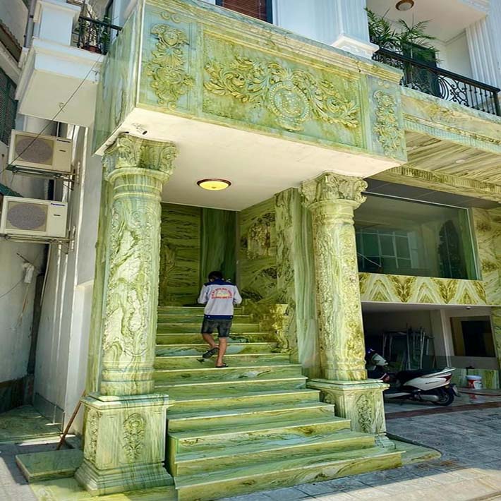 giao tiếp công trình đá hoa cương