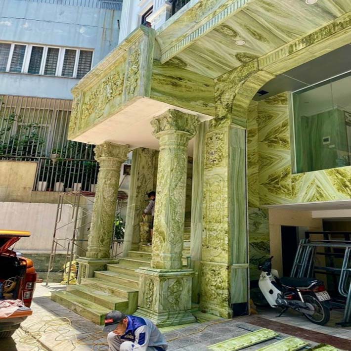 giao tiếp công trình đá hoa cương