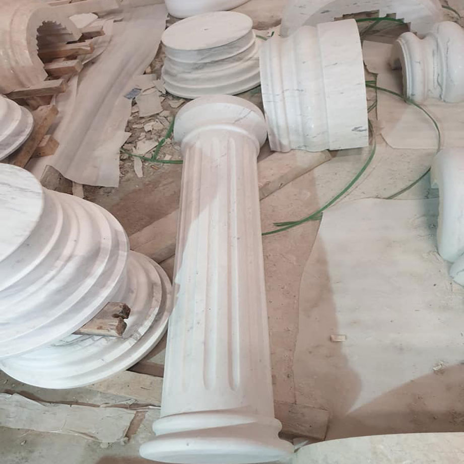 lan can đá hoa cương