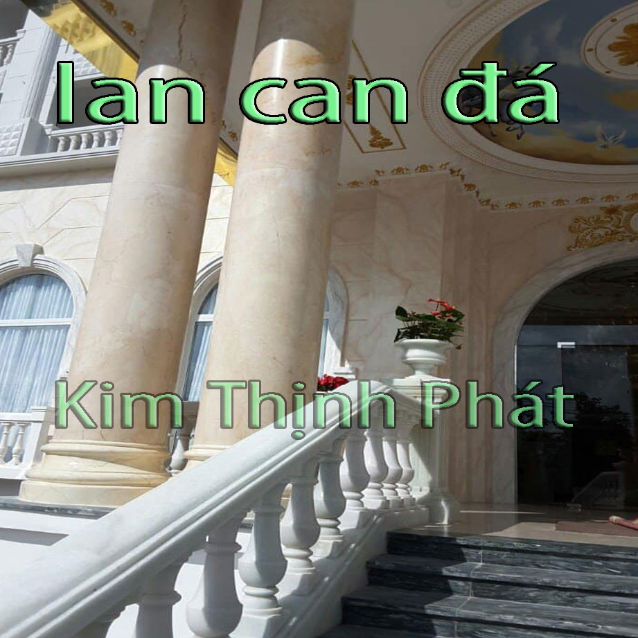 lan can đá hoa cương