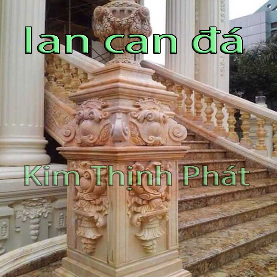 Lan can đá hoa cương