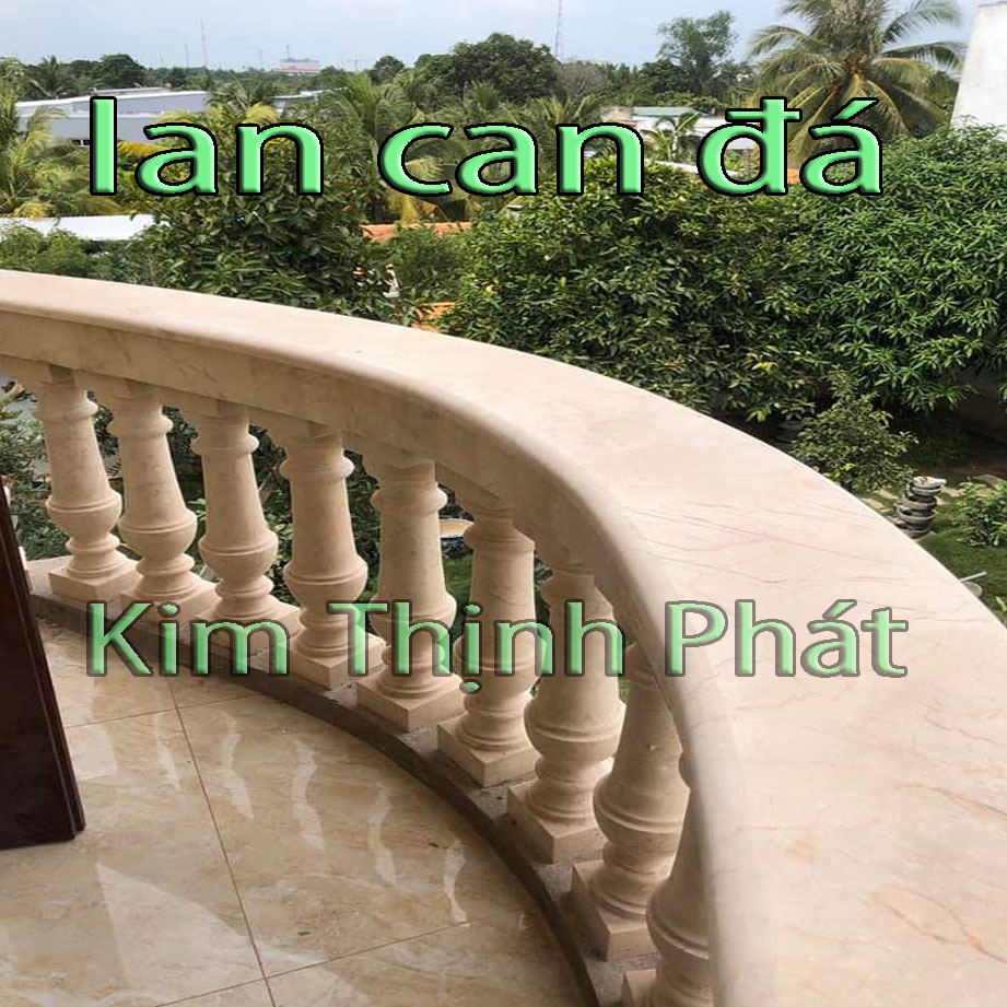 Lan can đá hoa cương