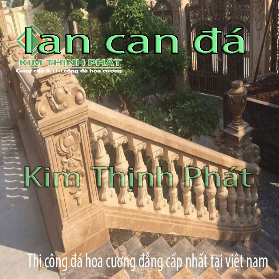 Lan can đá hoa cương