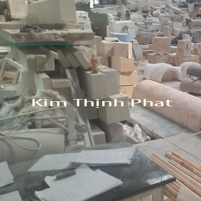 lan can đá hoa cương