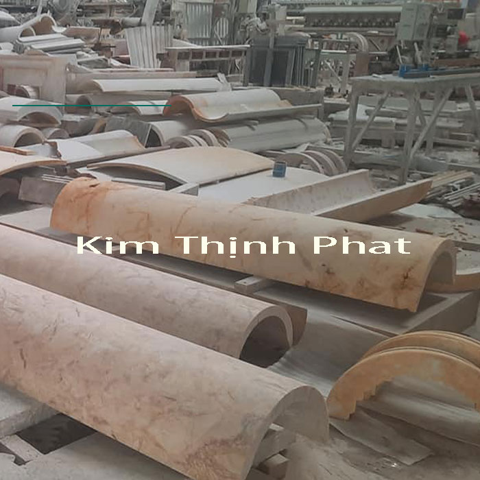 lan can đá hoa cương