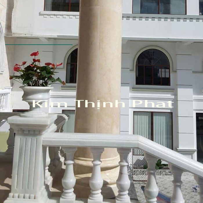lan can đá hoa cương