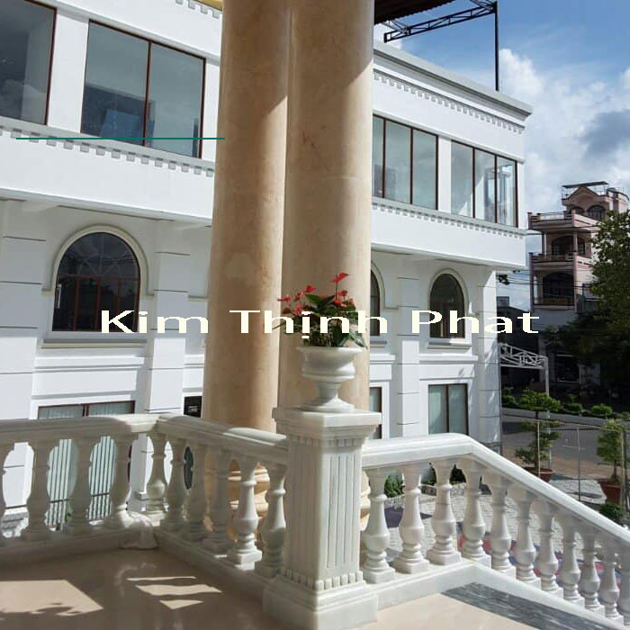 lan can đá hoa cương
