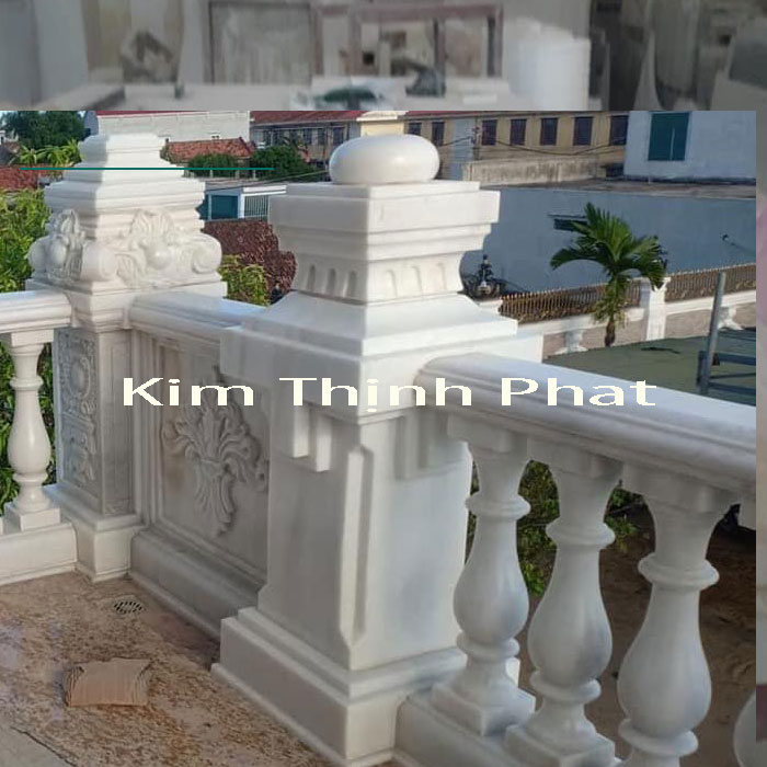 lan can đá hoa cương
