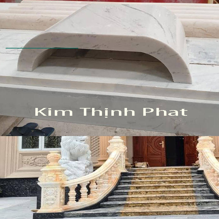 lan can đá hoa cương