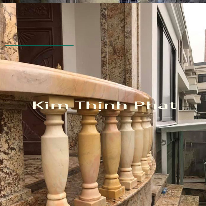 lan can đá hoa cương