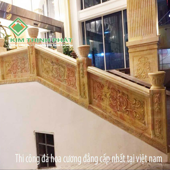 lan can đá hoa cương