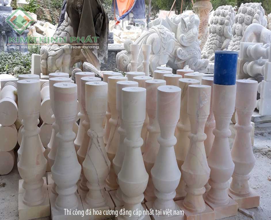 lan can đá hoa cương