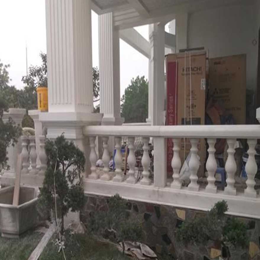 lan can đá hoa cương