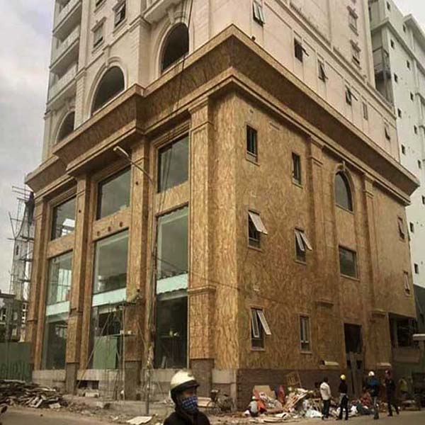 Mặt tiền đá hoa cương