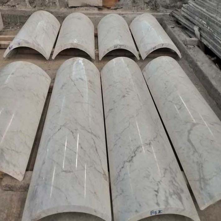 mẫu cột tròn đá hoa cương đẹp