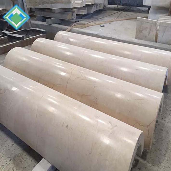 mẫu cột tròn đá hoa cương đẹp
