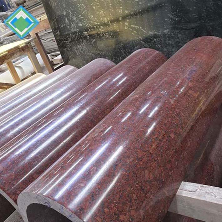 mẫu cột tròn đá hoa cương đẹp