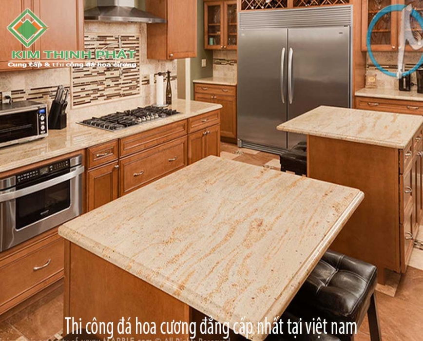 Đá Hoa Cương Bar Đối với diện tích nhà hẹp